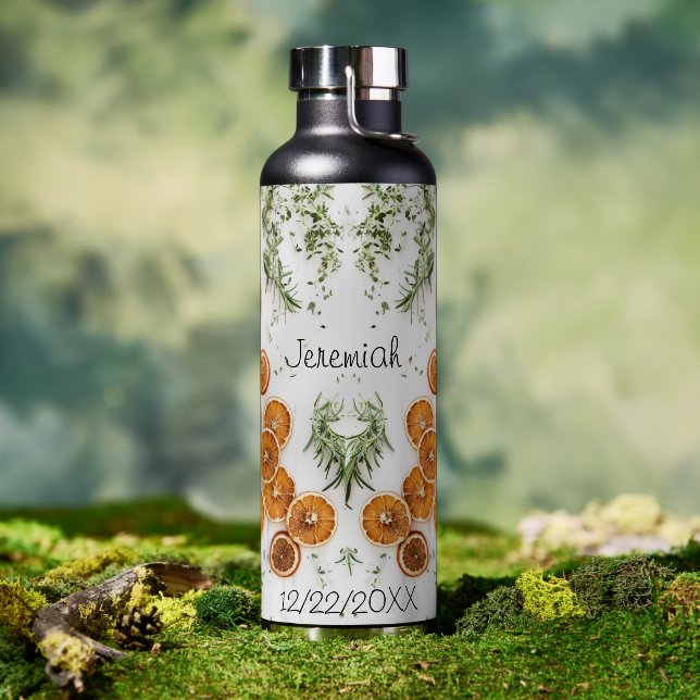 Bouteille D'eau Jour férié personnalisé (Café)