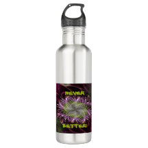 Joyau en forme de fleur fractale Coupe violet-roug
