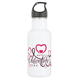 Bouteille D'eau Joyeuse Saint-Valentin !