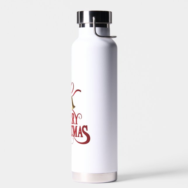 Bouteille D'eau Joyeux Noël (Gauche)