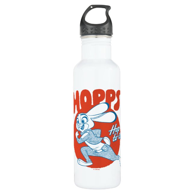 Bouteille D'eau Judy Hopps - Hop to it! (Devant)