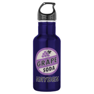 Bouteille D'eau JUSQU' Soda de raisin