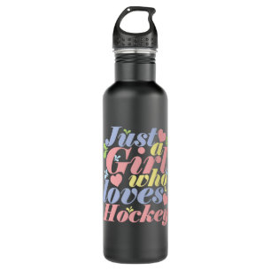 Bouteille D'eau Just a girl who loves hockey