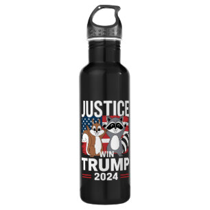 Bouteille D'eau Justice Pour Peanut Win Trump 2024
