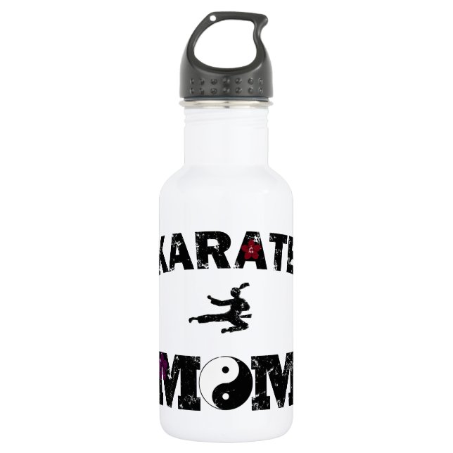 Bouteille D'eau Karate MOM (Devant)