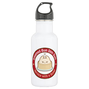 Bouteille D'eau Kawaii a cuit le petit pain à la vapeur Dim Sum