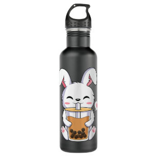 Bouteille D'eau Kawaii Anime Bunny Boire Boba Bubble Tea Rabbit