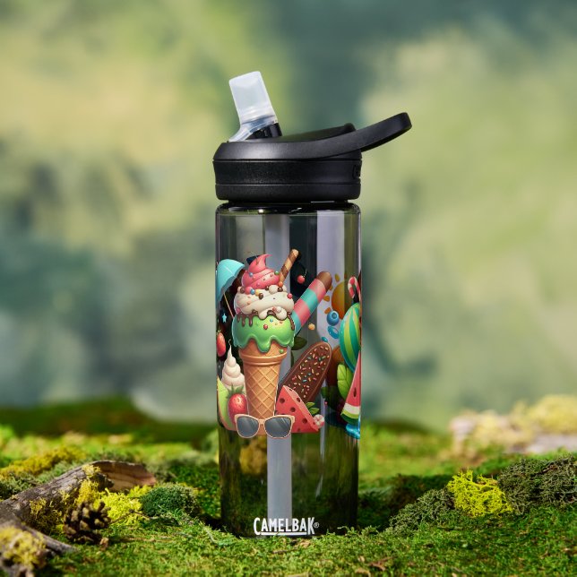 Bouteille D'eau Kids Colorful Ice Cream  (En extérieur (pivoté))