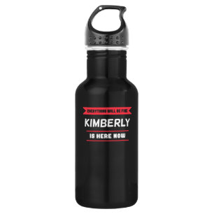 Bouteille D'eau Kimberly Name Dit pour Kimberlys fière