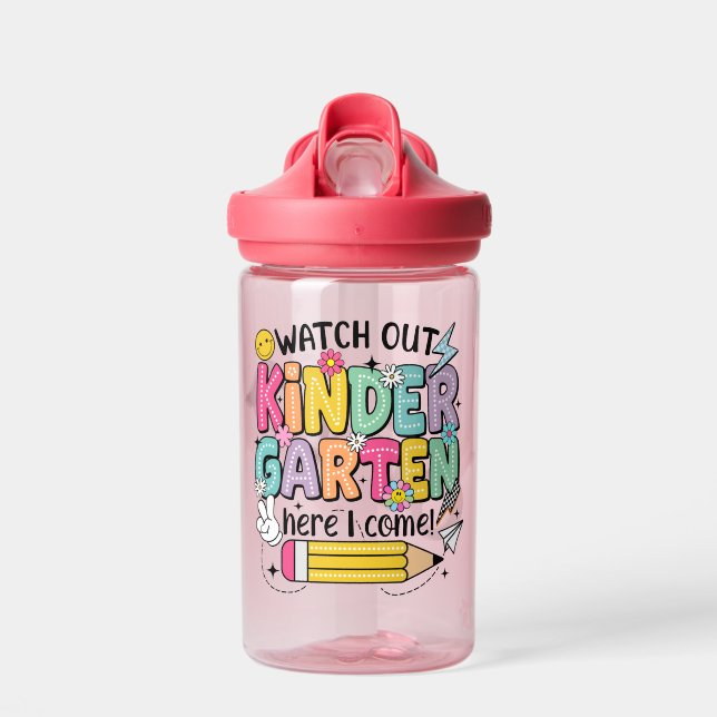 Bouteille D'eau Kindergarten Kickoff: Watch Out with Custom Style (Avant)