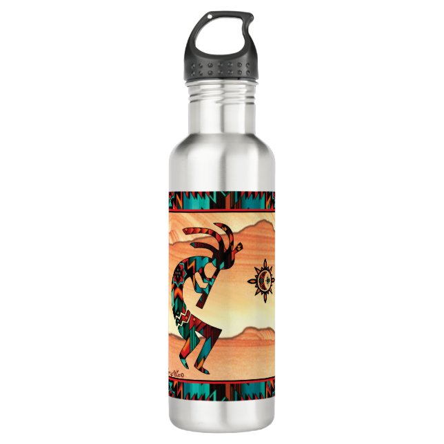 Bouteille d'eau Kokopelli Sud-Ouest (Devant)