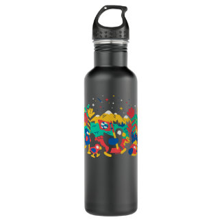Bouteille D'eau Kurzgesagt Canard et amis Classique T Chemise
