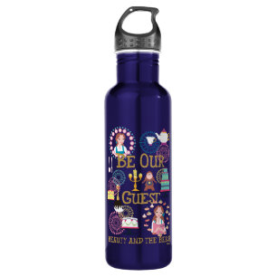 Bouteille D'eau La Beauté Et La Bête  Soyez notre invité