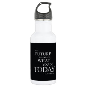 Bouteille D'eau La future citation de motivation inspirée