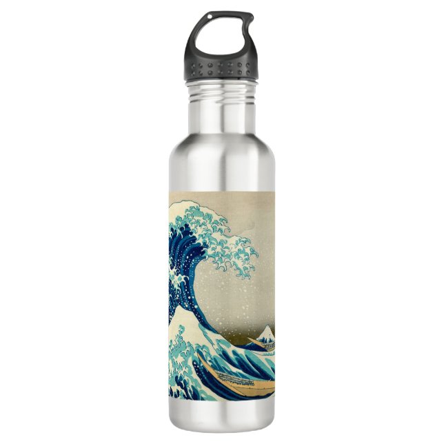 Bouteille D'eau La Grande Vague au large de Kanagawa - Hokusai (Devant)