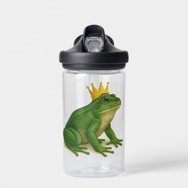 Bouteille D'eau La majesté royale avec pattes ! (Avant)