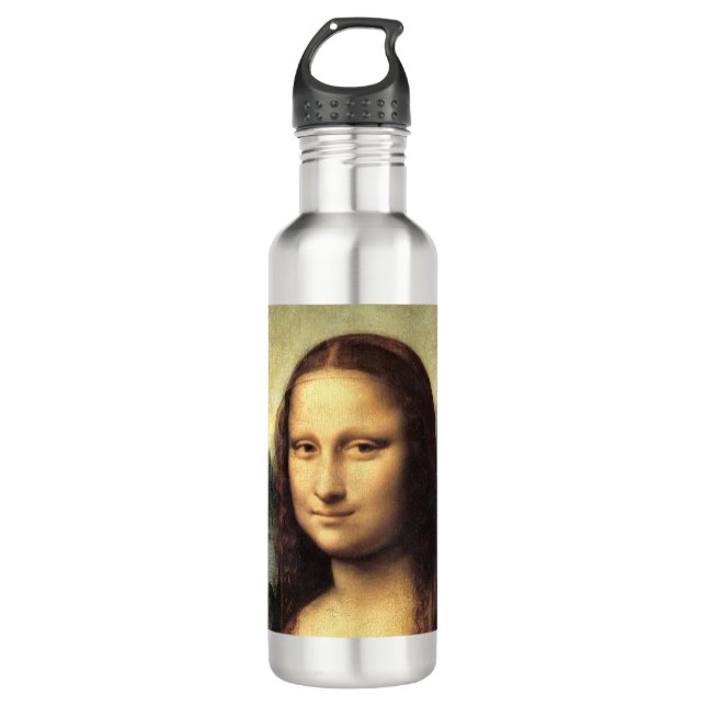 Bouteille D'eau La Mona Lisa Leonardo da Vinci (Devant)