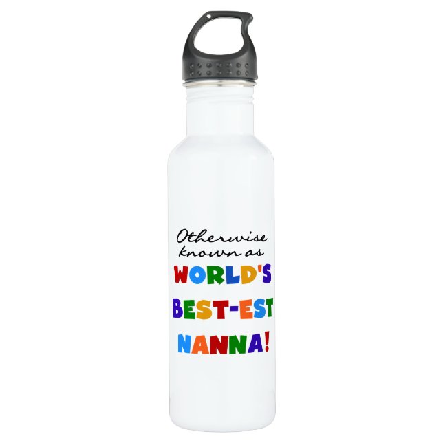 Bouteille D'eau La Nanna la plus connue du monde (Devant)