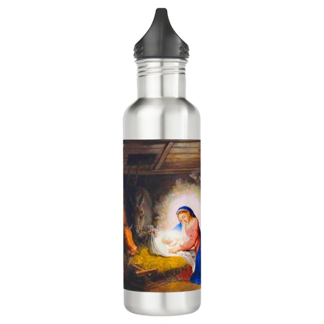 Bouteille D'eau La Nativité du Christ (Gauche)