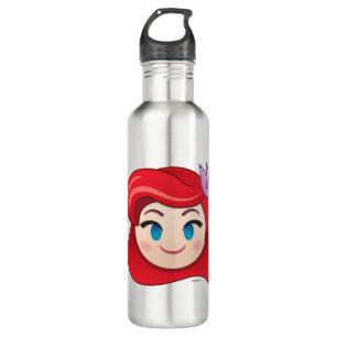 Bouteille D'eau La Petite Mermeuse Emoji Princesse Ariel