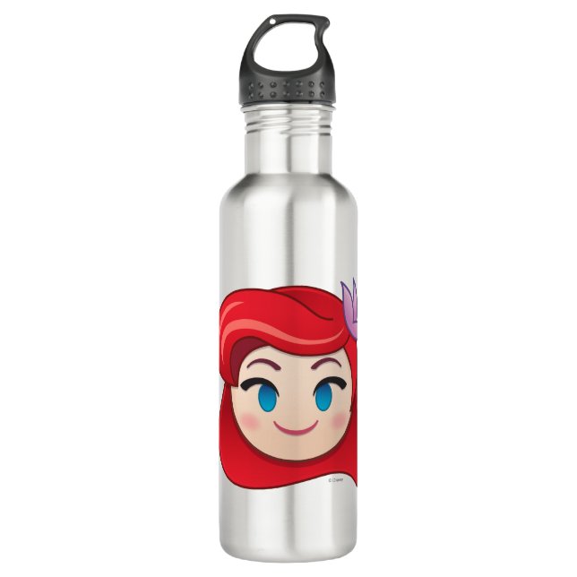 Bouteille D'eau La Petite Mermeuse Emoji| Princesse Ariel (Devant)