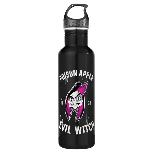 Bouteille D'eau La reine du mal | Poison Apple Evil Witch (Devant)