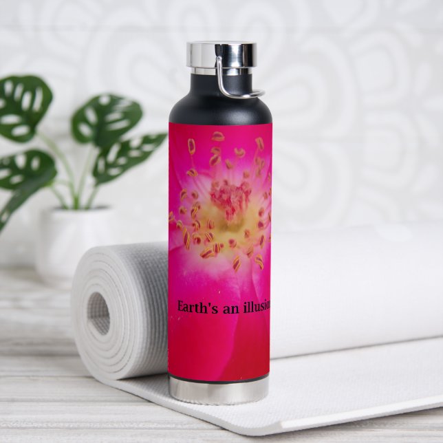 Bouteille D'eau La Terre est une illusion (Yoga)