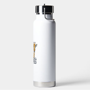 Bouteille D'eau La vie est meilleure avec des girafes modèle de t-