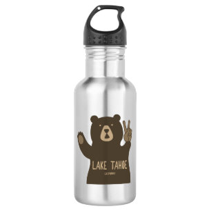 Bouteille D'eau Lac Tahoe Californie Nevada Peace Bear