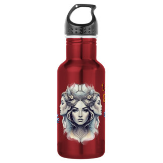 Bouteille D'eau Lady Gemini Reusable Zodiac Fitness Bottle