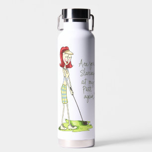 Bouteille D'eau Lady Golfer