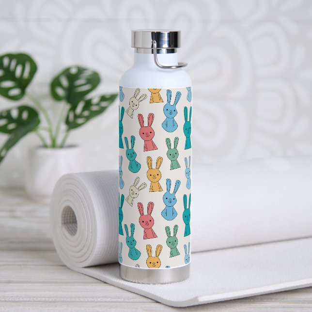 Bouteille D'eau Lapin de Pâques (Yoga)
