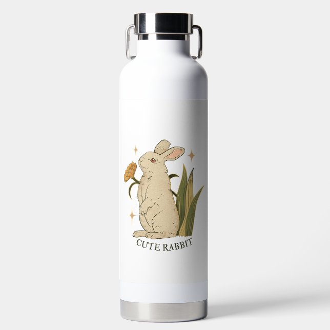 Bouteille D'eau lapin mignon (Avant)