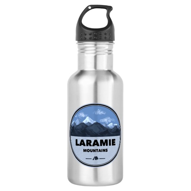 Bouteille D'eau Laramie Mountains Wyoming Colorado Camping (Devant)