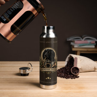 Bouteille D'eau  Large Munsterlander (logo) 