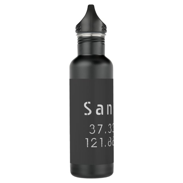 Bouteille D'eau Latitude de San Jose (Gauche)