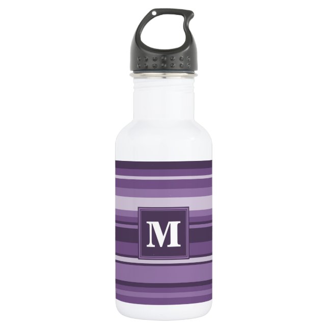 Bouteille D'eau Lavande monogramme (Devant)