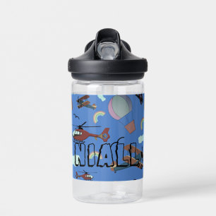 Bouteille D'eau L'aviation colorée amusante