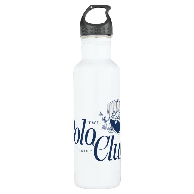 Bouteille D'eau Le Club White Lotus Polo (Devant)