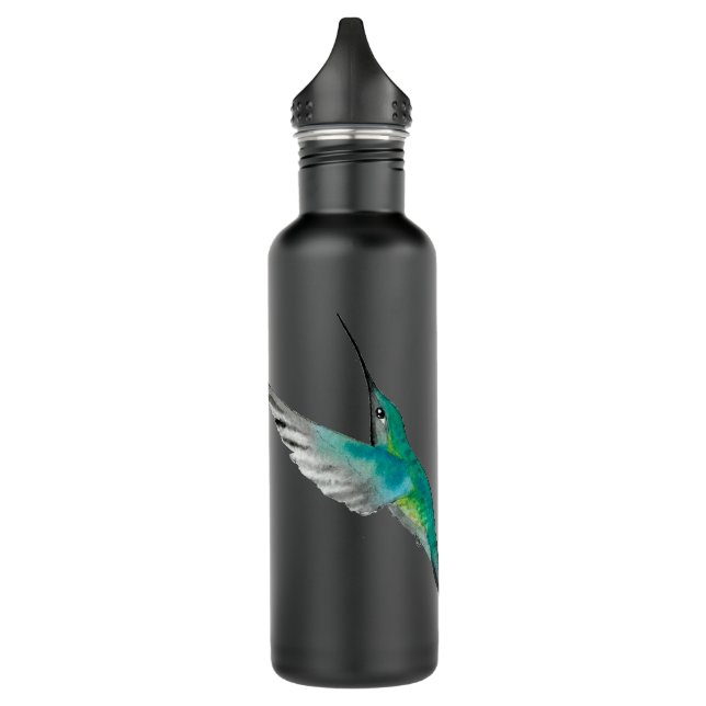 Bouteille D'eau Le colibri de Rivoli sur mesure (Gauche)