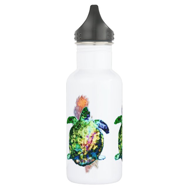 Bouteille D'eau Le doigt de couleur cosmique (Gauche)