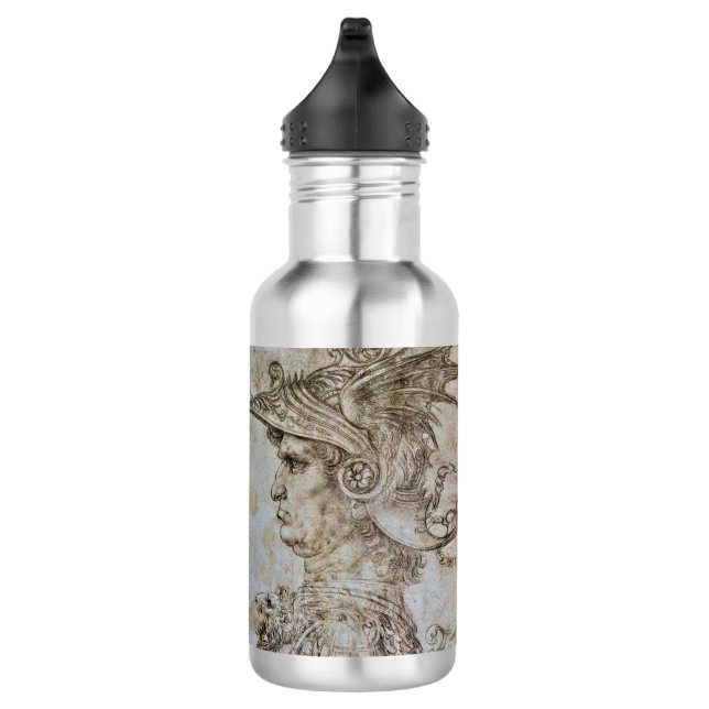 Bouteille D'eau Le guerrier Helmetted de Leonardo (Droite)