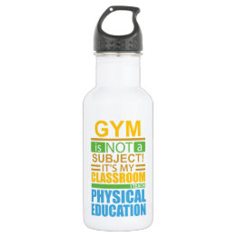 Bouteille D'eau Le gymnase n'est pas un sujet