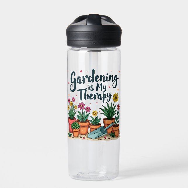 Bouteille D'eau Le jardinage est mon jardinier thérapeutique Plant (Extérieur)