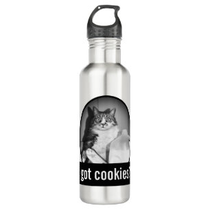 Bouteille D'eau Le Lait De Chat De Juge