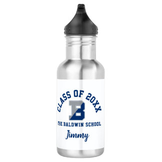 Bouteille D'Eau Le Logo De L'École Baldwin Personn