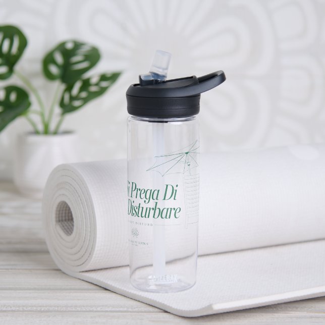 Bouteille D'eau Le Lotus Blanc Ne Disturbe Pas (Yoga)