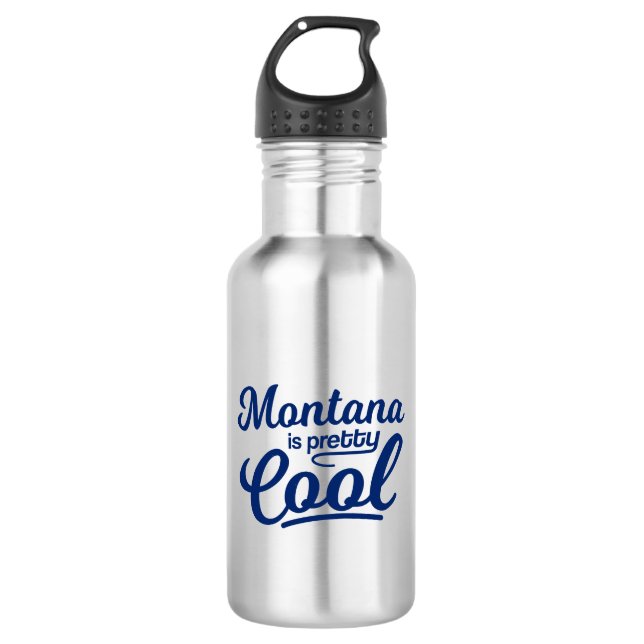 Bouteille D'eau Le Montana Est Assez Cool (Devant)