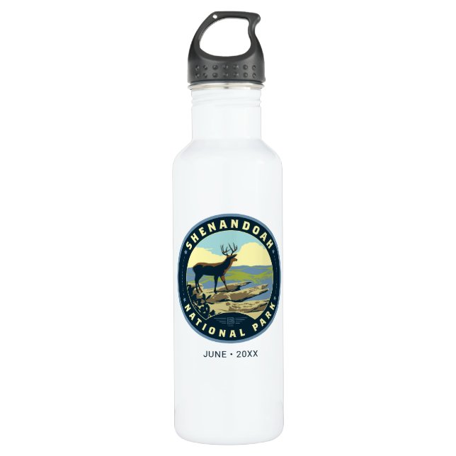 Bouteille D'eau Le Parc national de Shenandoah (Devant)