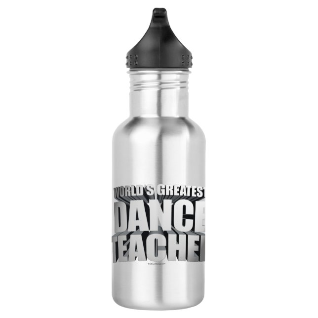 Bouteille D'eau Le plus grand professeur de danse du monde (Droite)